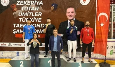Bayburt Üniversitesi Öğrencisi Arif Köse, Taekwondo Şampiyonasında Bronz Madalya Kazandı